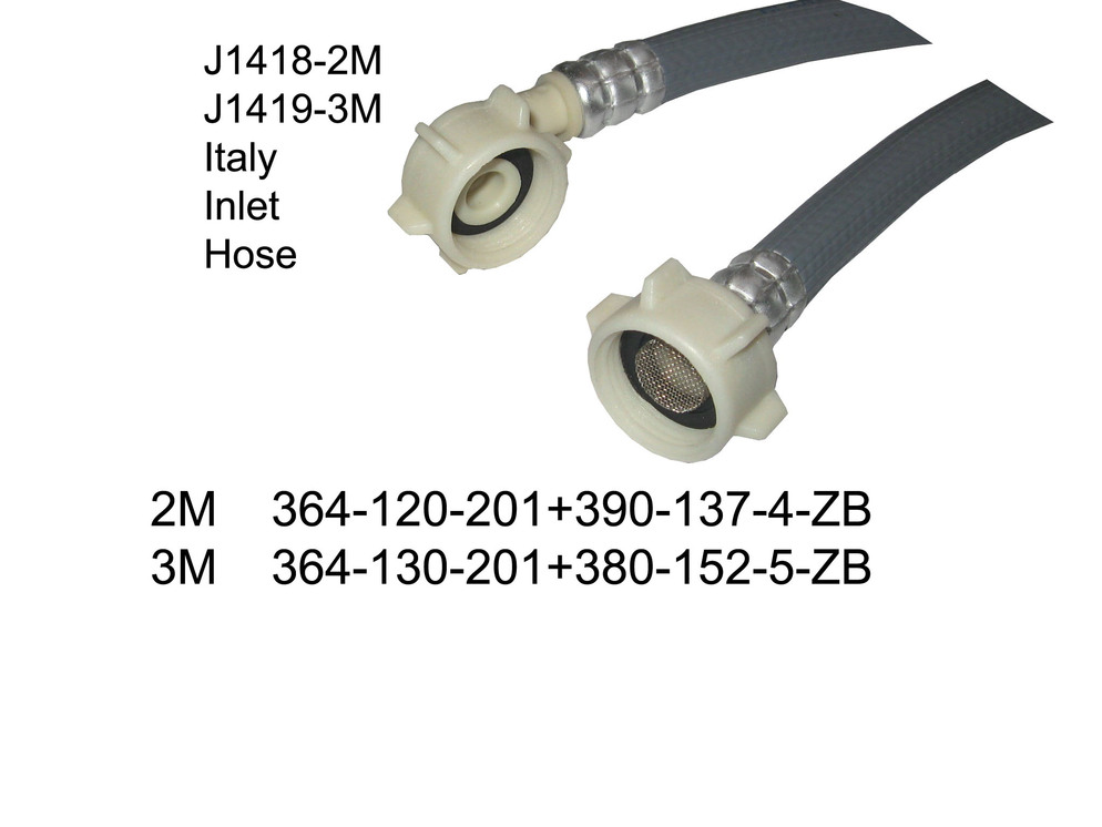 364 130 201 J1418 2M J1419 3M Italy Inlet Hose