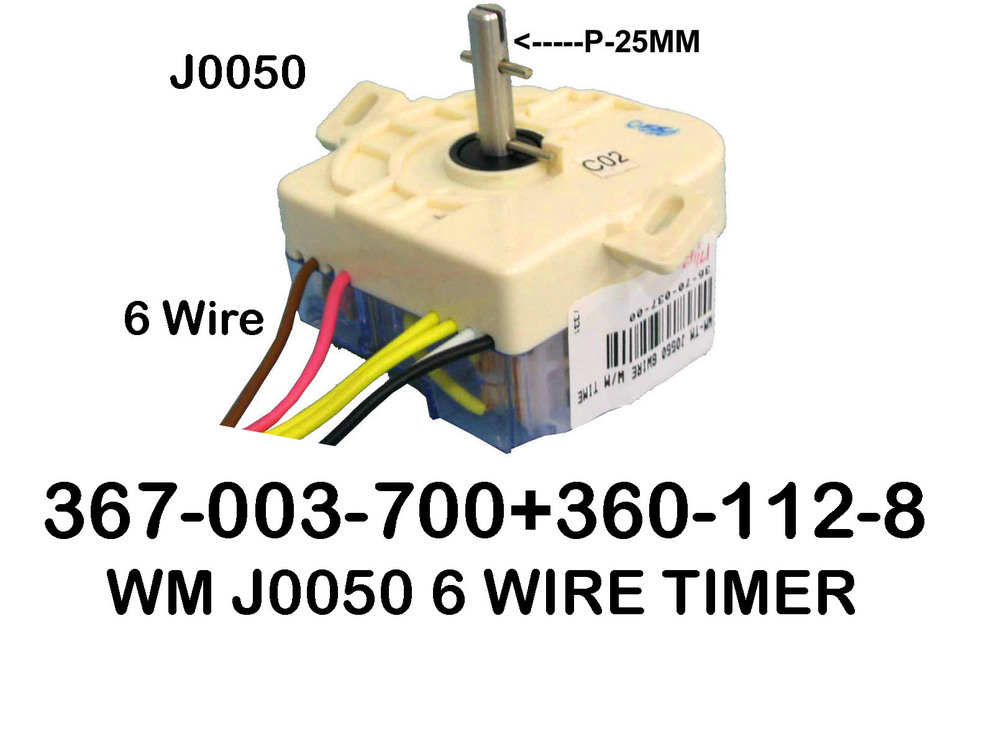 367 003 700 J0050 6WIRE
