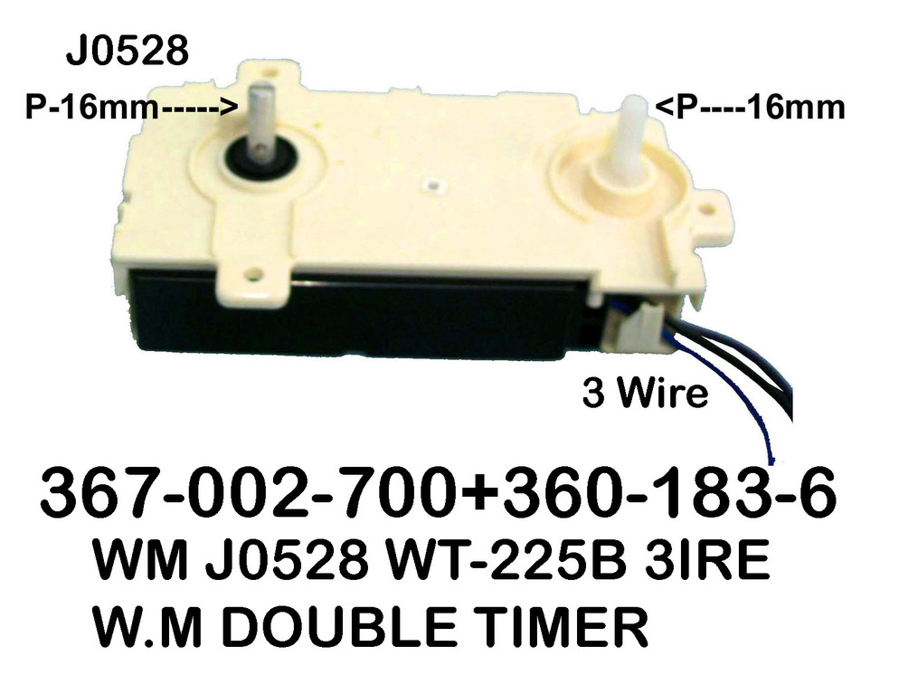 367 002 700 J0528 3WIRE
