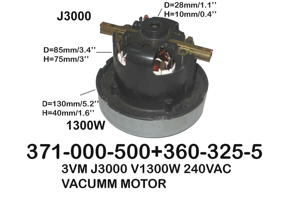 371 000 500 J3000 1300W V M