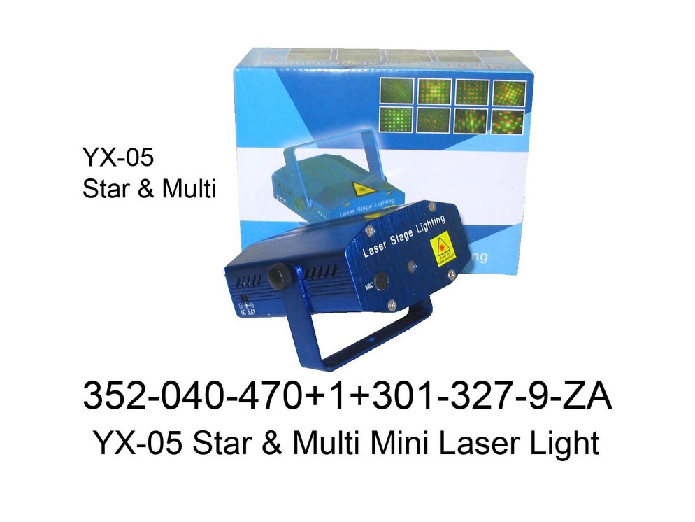 352 040 470 YX05 Star   Multi Mini Laser Lihgt