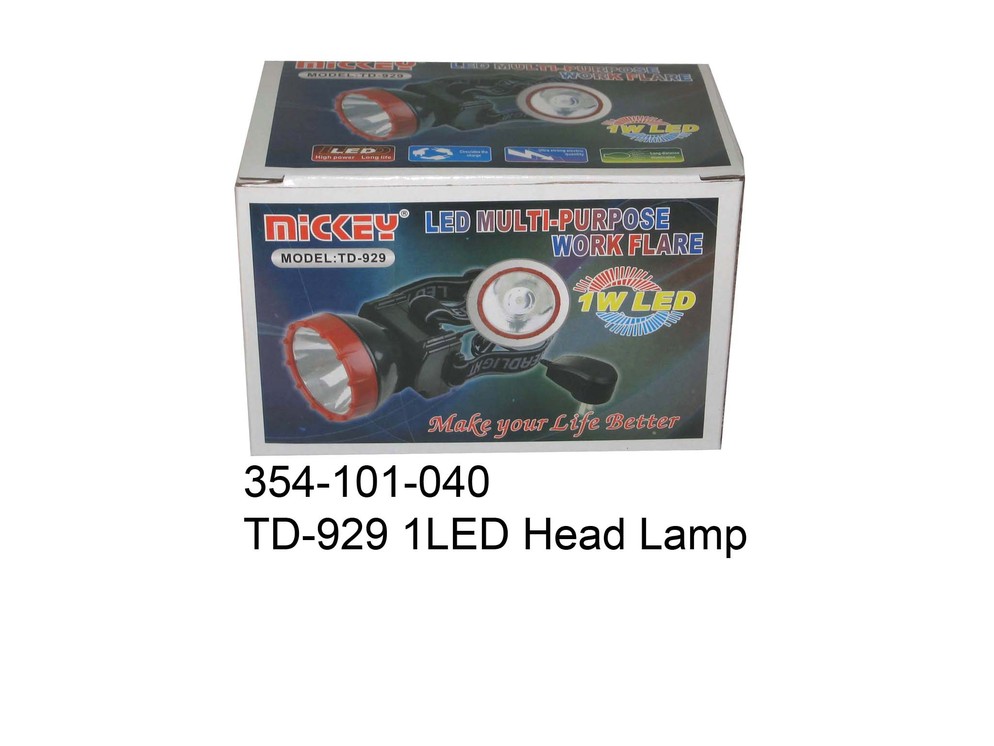 354 010 040 TD 929 1LED R Head Lamp