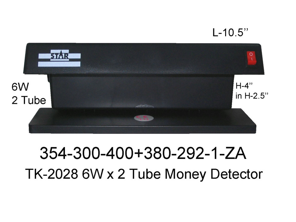 354 300 400 TK 2028 6W x 2 Tube Money Detector