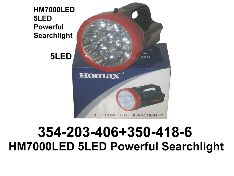 354 203 406 HM7000LED 5LED Powerful Searchlight