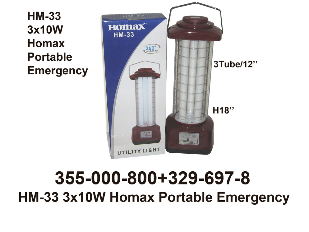 355 000 800 1  HM 33 3x10W Portable Emergency