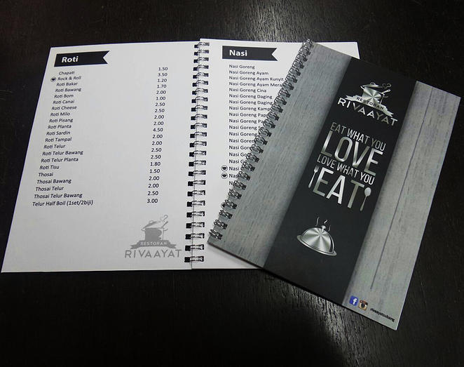 A5digitalPrintMenu
