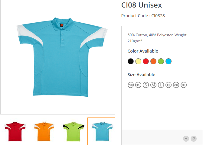 CI08 SEABLUE/WHITE
