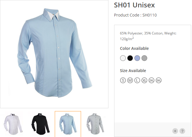 SH01 LT BLUE/WHITE