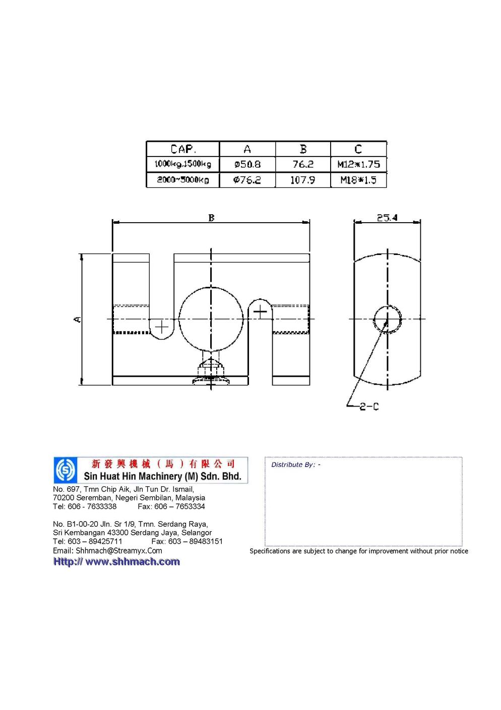 SmartWEIGH   SMSB S Sype Load cell(1) Page 2