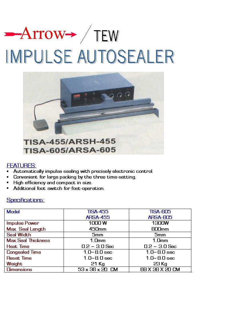 tisa Impluse Autosealer