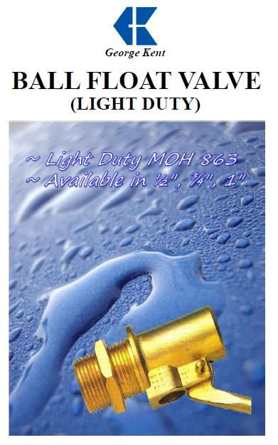 GK LIGHT DUTY BALL FLOAT VALVE