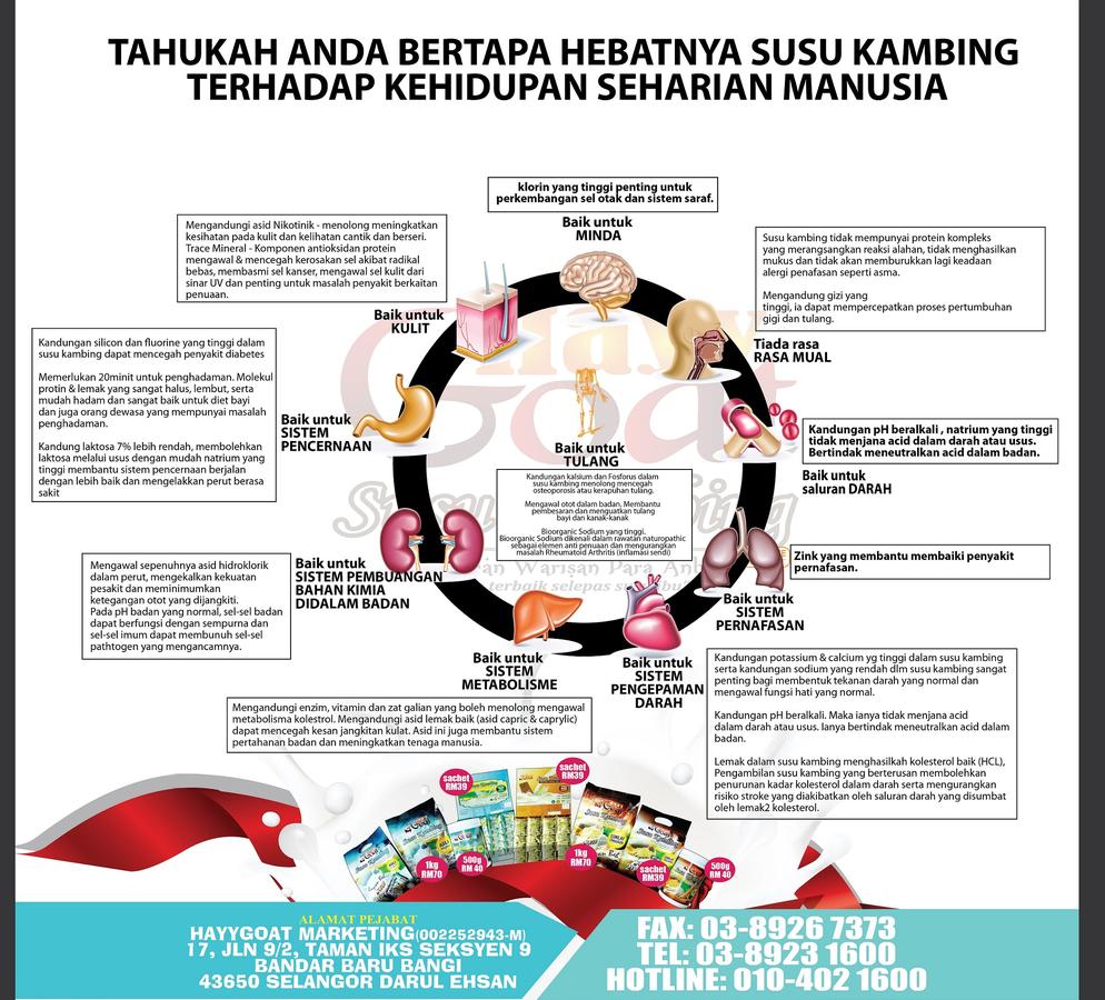 Tahukan anda bertapa hebatnya susu kambing terhadap kehidup seharian manusia