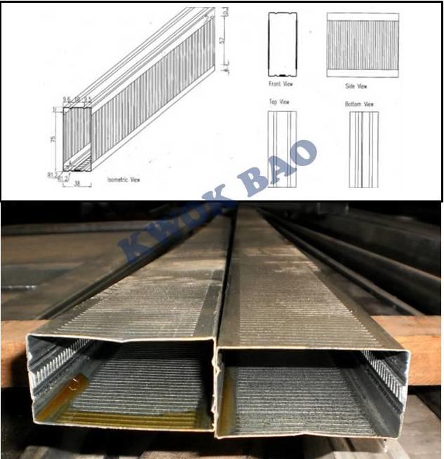 Box Channel (38mm x 75mm)