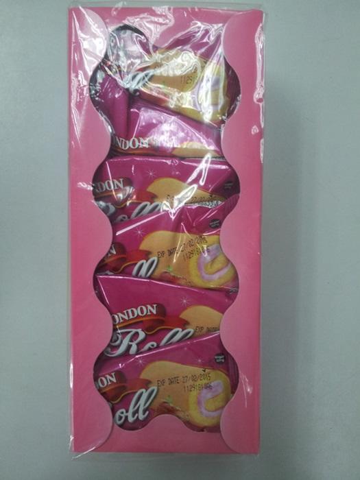 London Swiss Roll Strawberry