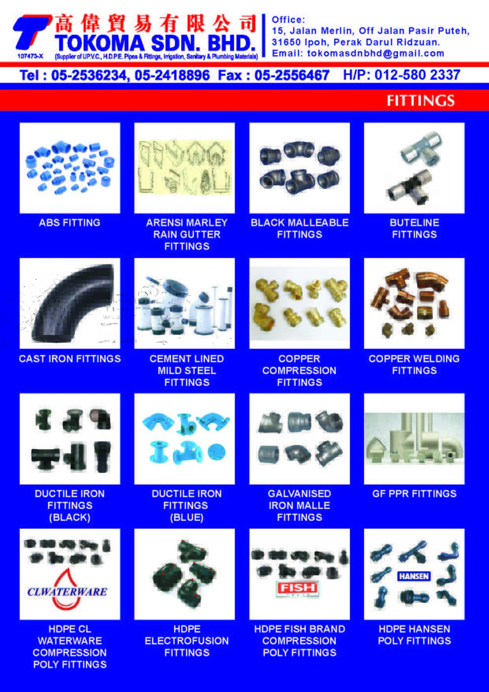 TOKOMA SDN BHD Catalogue Page 04