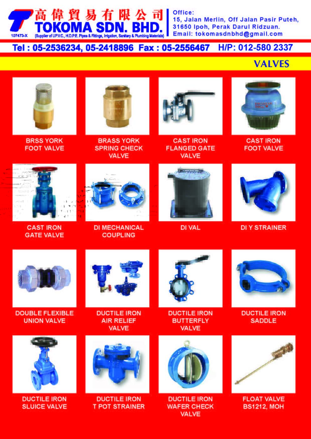 TOKOMA SDN BHD Catalogue Page 09
