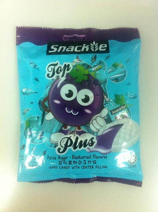 Snackie Top Plus 150g Blackcurrant