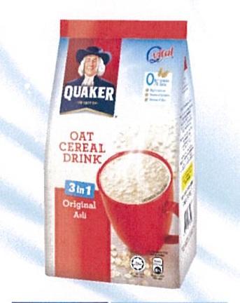 Quaker Oat Cereal Drink Original 8sx28g
