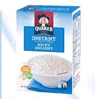 Quaker Instant Oatmeal Milky 8sx30g