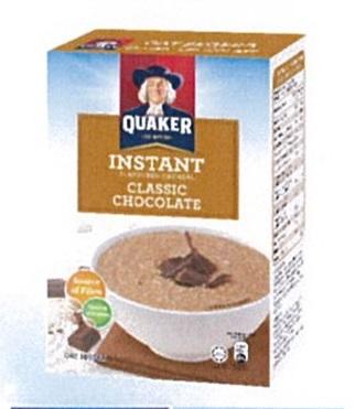 Quaker Instant Oatmeal Chocolate 8sx30g