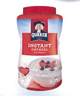 Quaker Instant Oatmeal Jar 1kg