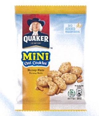 Quaker Mini Oat Cookies Honeynut 28g