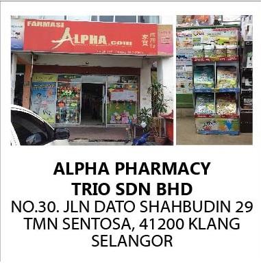 FARMASI  ALPHA - TRIO KLANG