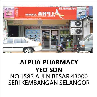 FARMASI  ALPHA - SERI KEMBANGAN