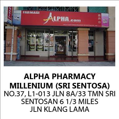 FARMASI  ALPHA - MILLENIUM KLNAG LAMA