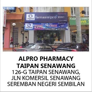 FARMASI ALPRO - TAIPAN SENAWANG