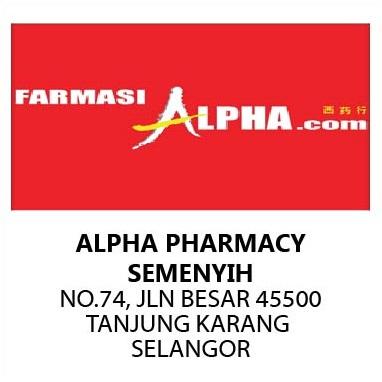 FARMASI  ALPHA  - SEMENYIH TANJUNG KARANG