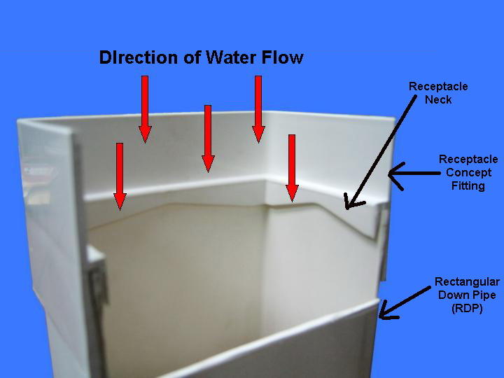 SQUARE DOWN PIPE