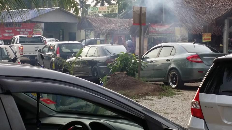 Cendol Bakar Kuala Selangor