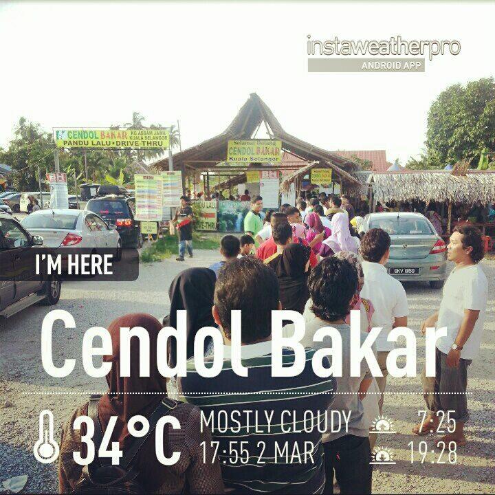 Cendol Bakar Kuala Selangor