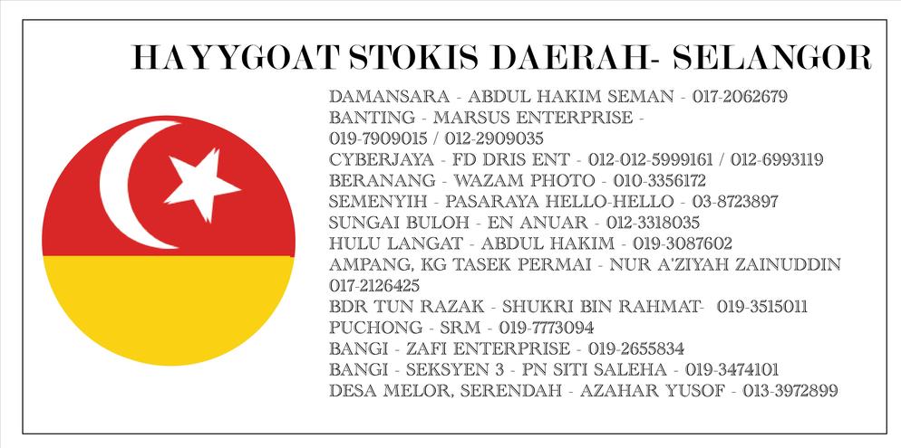 Hayygoat stokis - Selangor