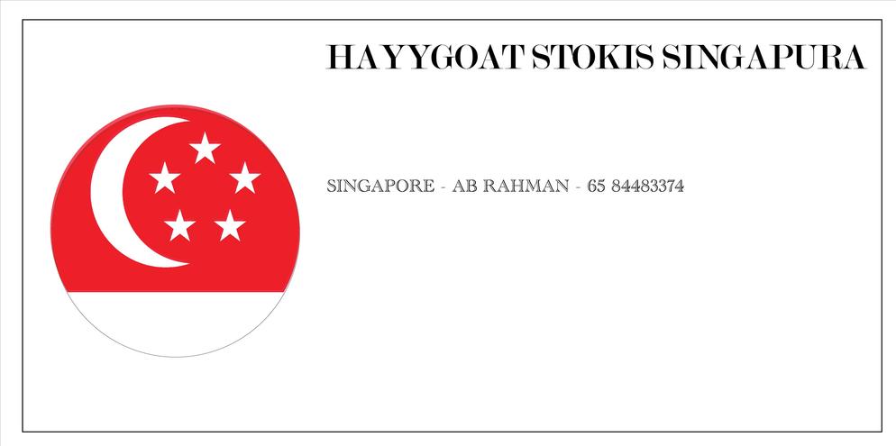 Hayygoat stokis - Singapura