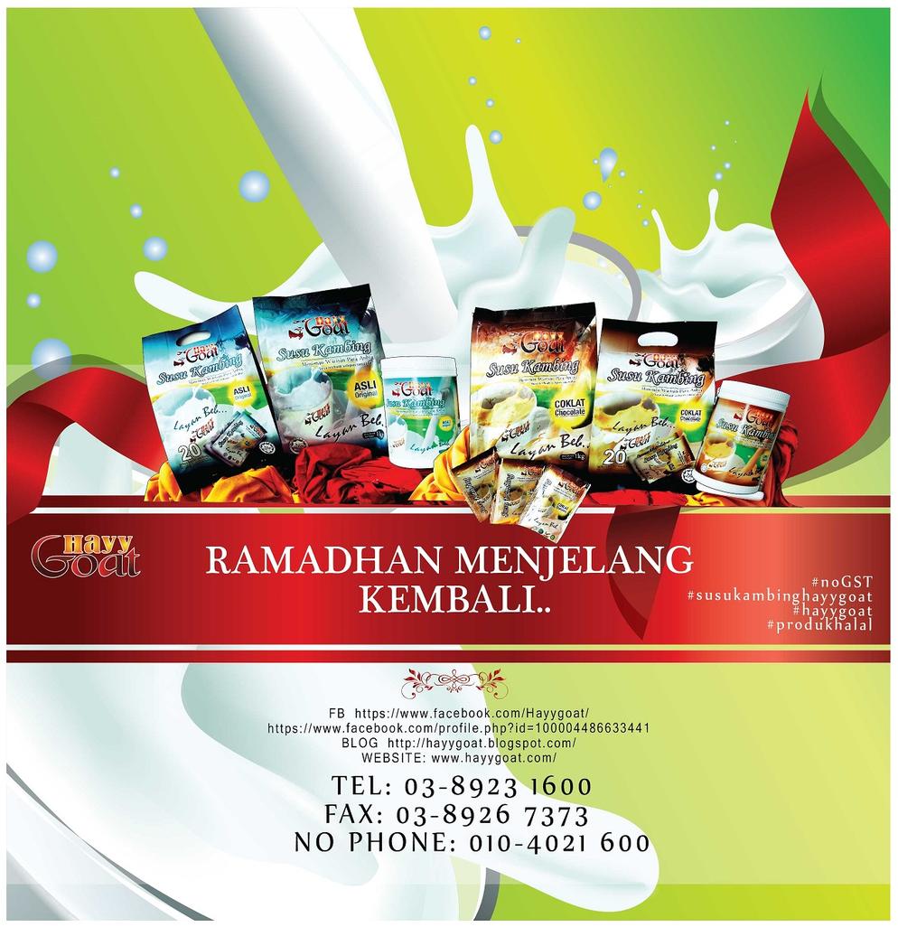 susu kambing hayygoat - salam ramadhan 2015