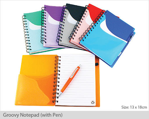 Notebook Groovy(with pen)