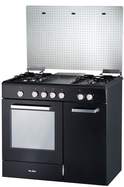GAS COOKER WITH ELECTRIC OVEN
