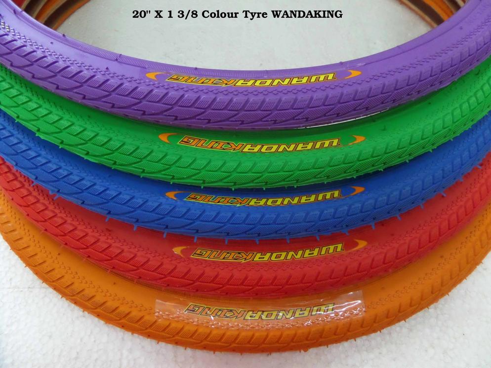 20" x 1 3 8 Colour Tyre WANDAKING