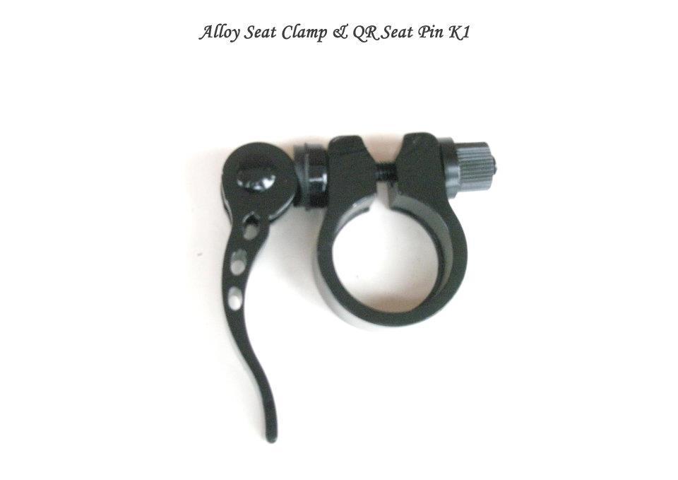 Alloy Seat Clamp   QO Seat Pin K1