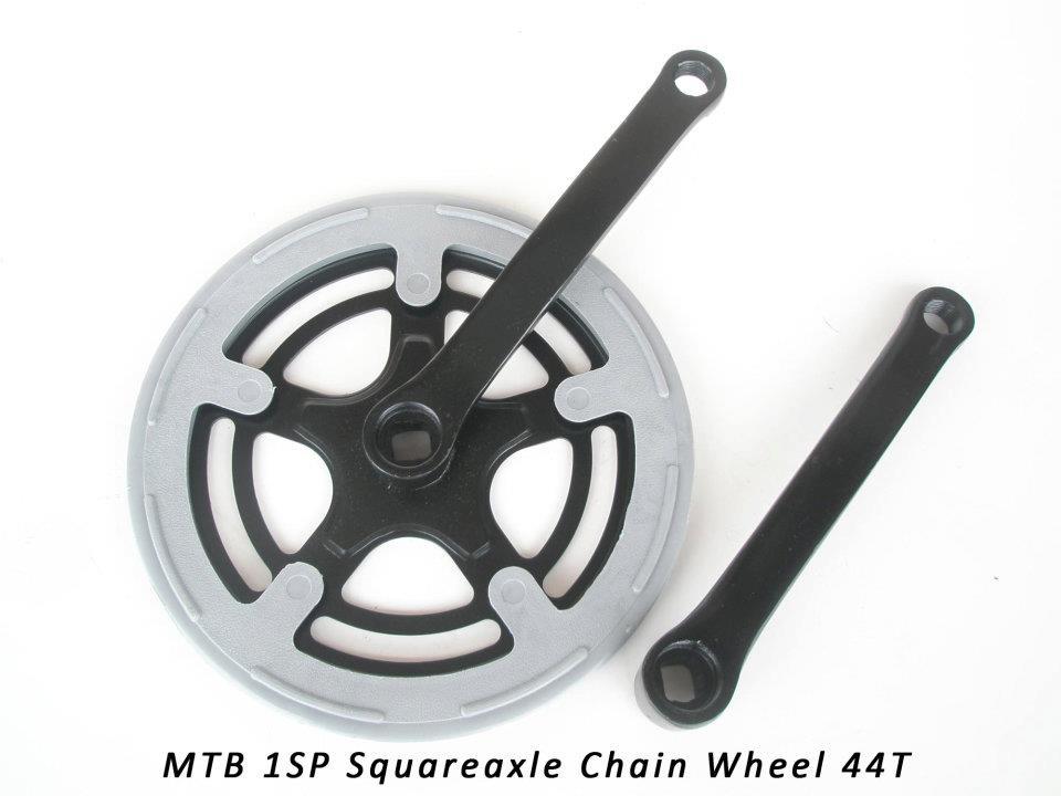 MTB 1SP Squareaxle Chain Wheel 44T