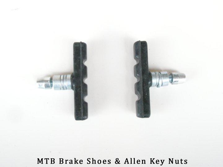 MTB Brake Shoe   Allen Key Nuts