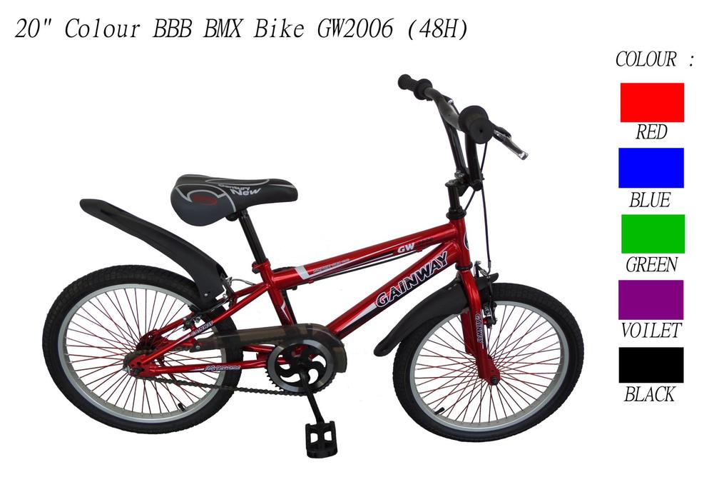 20" COLOUR BBB BMX BIKE GW2006 (48H)