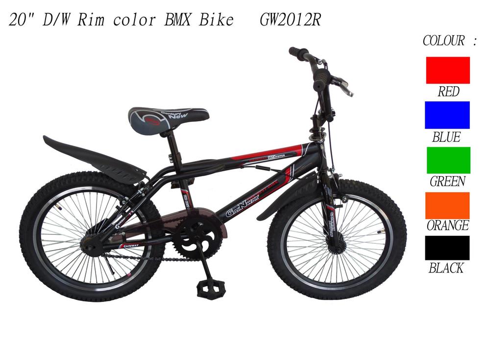 20" D W RIM COLOR BMX BIKE 1