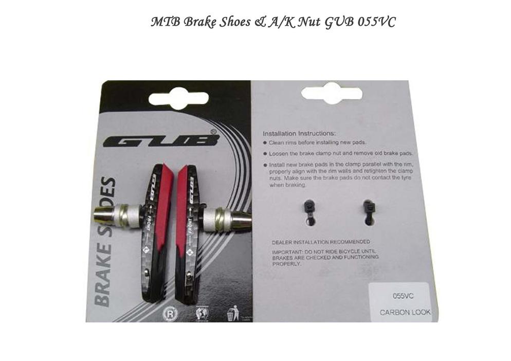MTB Brake Shoe   A K Nut GUB 055VC
