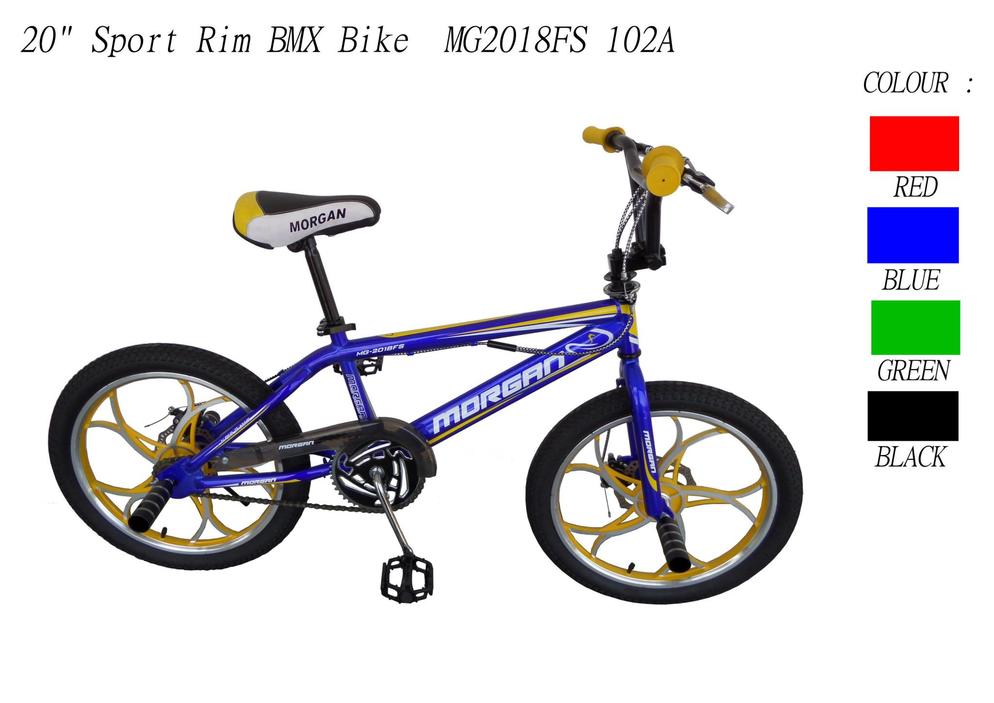 20" Sport Rim BMX Bike  MG2018FS 102A