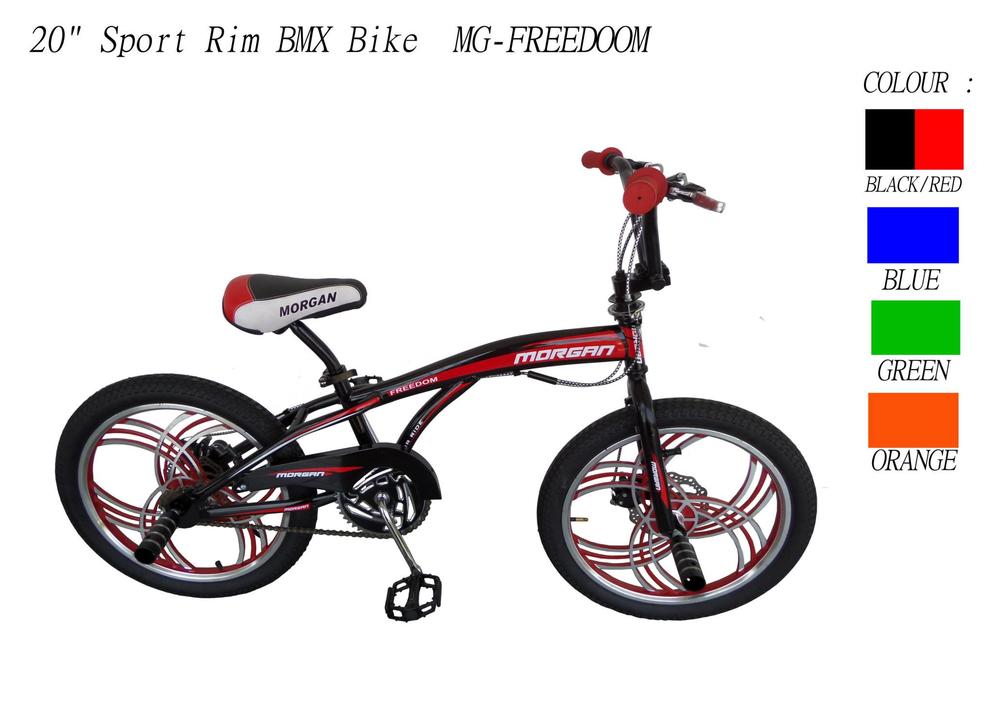 20" Sport Rim BMX Bike MG FREEDOOM