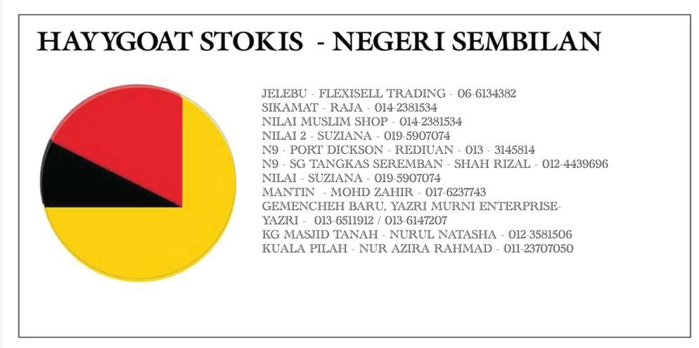 Hayygoat Stokis - Negeri Sembilan