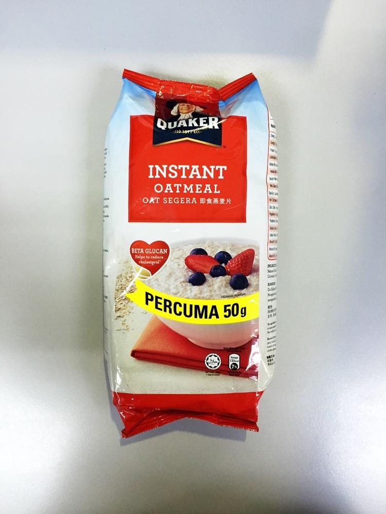 quaker instant oatmeal 475g  425g free 50g